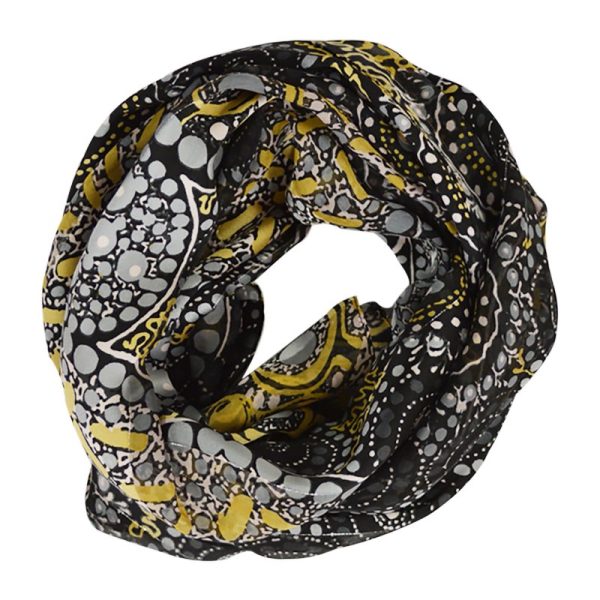 Silk Scarf – Fresh Life After Rain by Christine Doolan